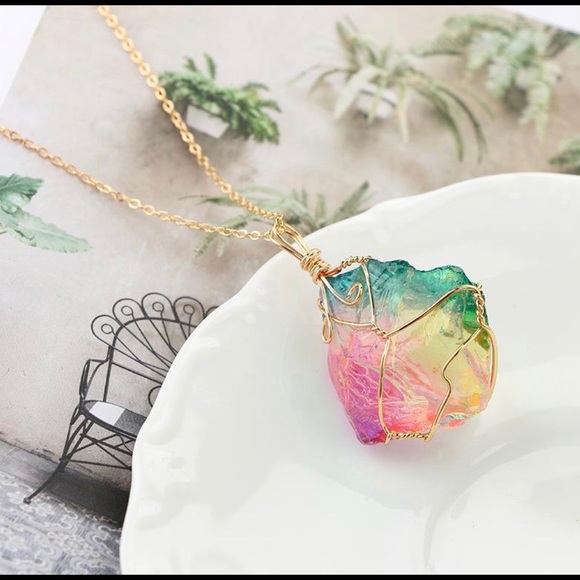 Natural Stone Necklace ♥️ - Picture 7 of 8